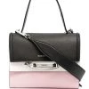 Alexander McQueen contrast panel tote bag