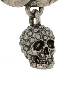 Alexander McQueen skull chain earring