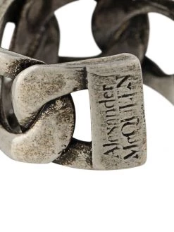 Alexander McQueen skull chain earring