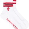 Alexander McQueen stripe-trim socks
