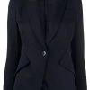 Alexander McQueen peak-lapel single-breasted blazer