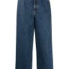 Alexander McQueen wide-leg cropped jeans
