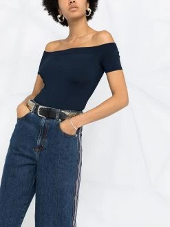 Alexander McQueen wide-leg cropped jeans