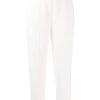 Alexander McQueen high-waisted cropped trousers