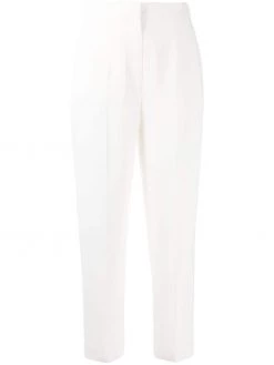 Alexander McQueen high-waisted cropped trousers
