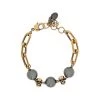 Alexander McQueen skull bead bracelet