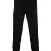 Alexander McQueen logo tape track trousers