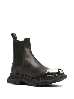 Alexander McQueen contrast toe-cap Chelsea boots
