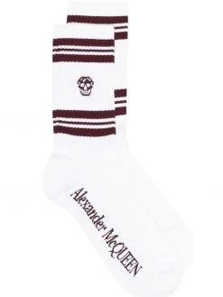 Alexander McQueen ribbed skull socks