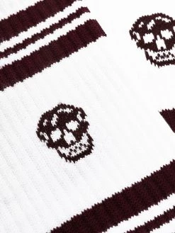 Alexander McQueen ribbed skull socks