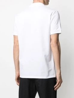 Alexander McQueen appliqued polo shirt