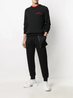 Alexander McQueen embroidered-logo sweatshirt