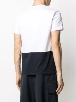 Best deal โค๏ธ Alexander McQueen Logo embroidered colour block T ๐ shirt ๐ 8 Alexander McQueen logo embroidered colour block T-shirt