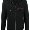 Alexander McQueen embroidered logo zip-up hoodie