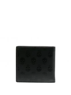 Alexander McQueen skull-print wallet