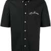 Alexander McQueen logo-embroidered button-down shirt