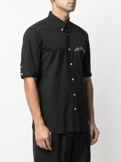 Best reviews of โค๏ธ Alexander McQueen Logo embroidered button down ๐ shirt ๐ 7 Alexander McQueen logo-embroidered button-down shirt