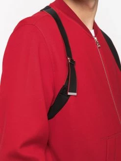 Buy โค๏ธ Alexander McQueen Harness strap bomber jacket ๐ 9 Alexander McQueen harness strap bomber jacket