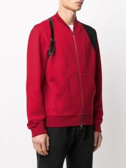 Buy โค๏ธ Alexander McQueen Harness strap bomber jacket ๐ 7 Alexander McQueen harness strap bomber jacket
