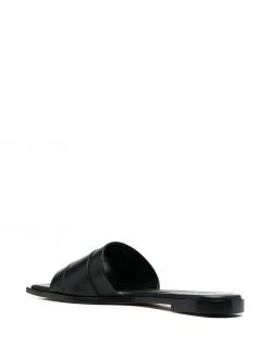 Alexander McQueen logo-detail slippers