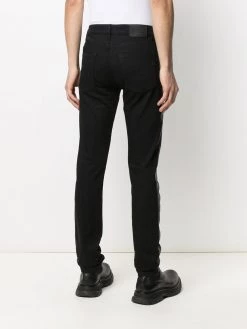 Alexander McQueen contrast-panel jeans
