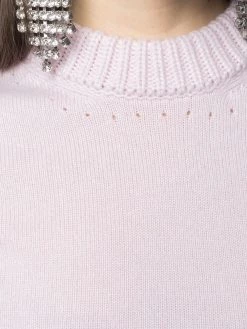 Alexander McQueen cashmere mock neck jumper
