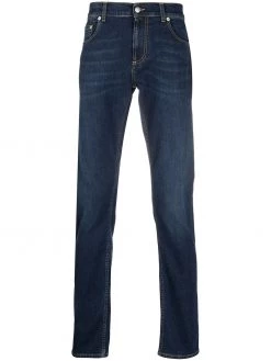 Alexander McQueen mid-rise slim-fit jeans