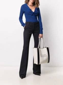 Alexander McQueen flared tailored trousers