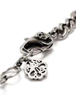 Alexander McQueen skull chain bead bracelet