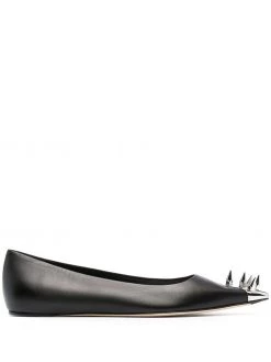 Alexander McQueen spike stud ballerina shoes