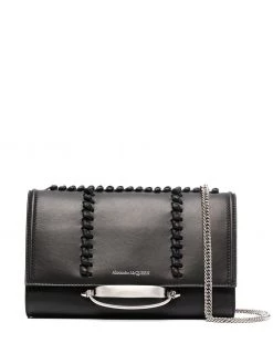 Alexander McQueen The Story leather shoulder bag