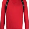 Alexander McQueen logo strap V-neck jumper