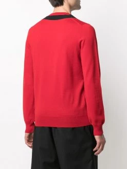 Deals ๐ฏ Alexander McQueen Logo strap V neck jumper ๐ฅฐ 8 Alexander McQueen logo strap V-neck jumper