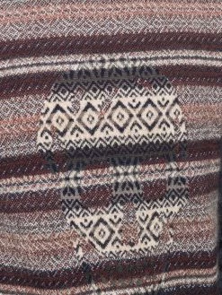 Alexander McQueen skull-motif striped jumper