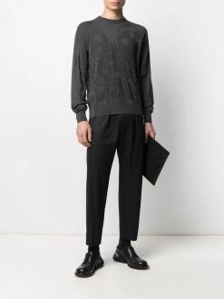 Alexander McQueen graphic-design long-sleeve sweatshirt