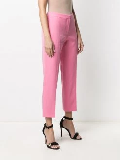 Alexander McQueen cropped straight-leg trousers