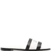 Alexander McQueen colour block logo-detail sandals