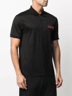 New ๐คฉ Alexander McQueen Logo patch polo ๐ shirt ๐ 7 Alexander McQueen logo-patch polo shirt