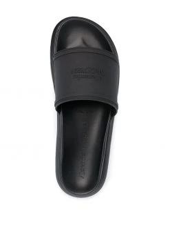 Alexander McQueen logo-detail slip-on slides