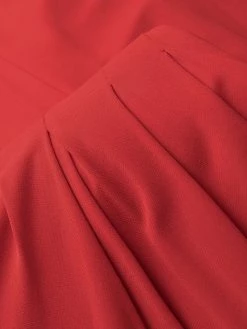 Alexander McQueen draped-detail fitted mini dress