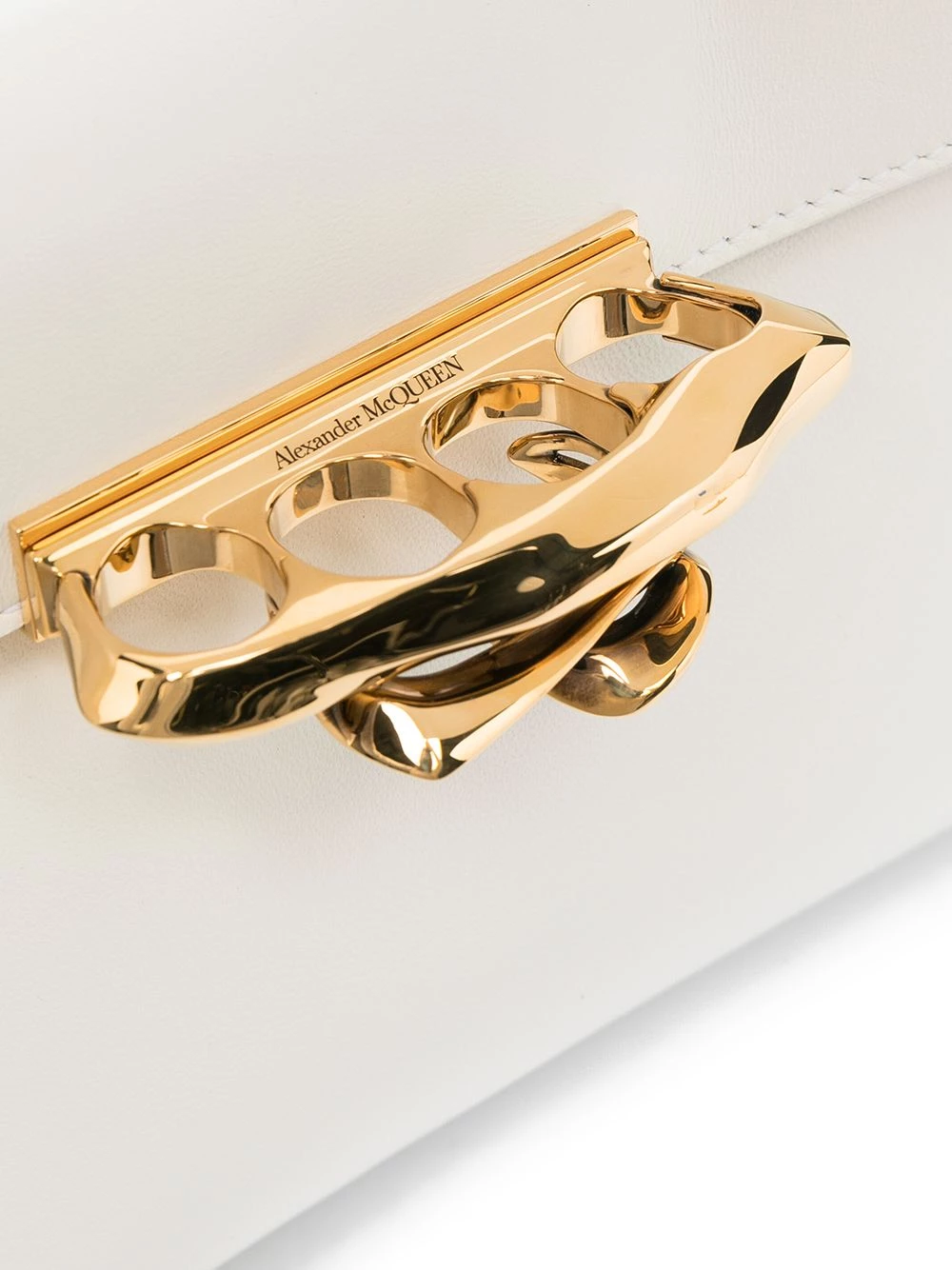 Wholesale โ๏ธ Alexander McQueen Story knuckleduster clutch bag ๐ 4 Alexander McQueen Story knuckleduster clutch bag