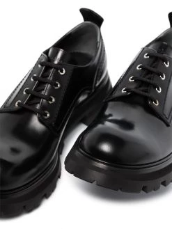 Alexander McQueen Wander leather lace-up shoes