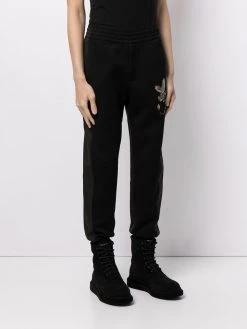 Alexander McQueen appliqué track pants