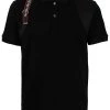 Alexander McQueen logo tape polo shirt