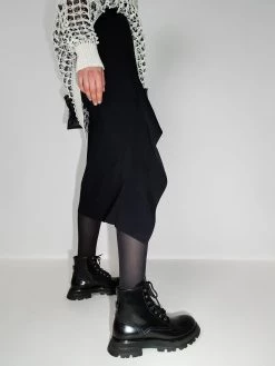 Alexander McQueen combat ankle boots