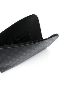 Alexander McQueen skull-print large clutch bag