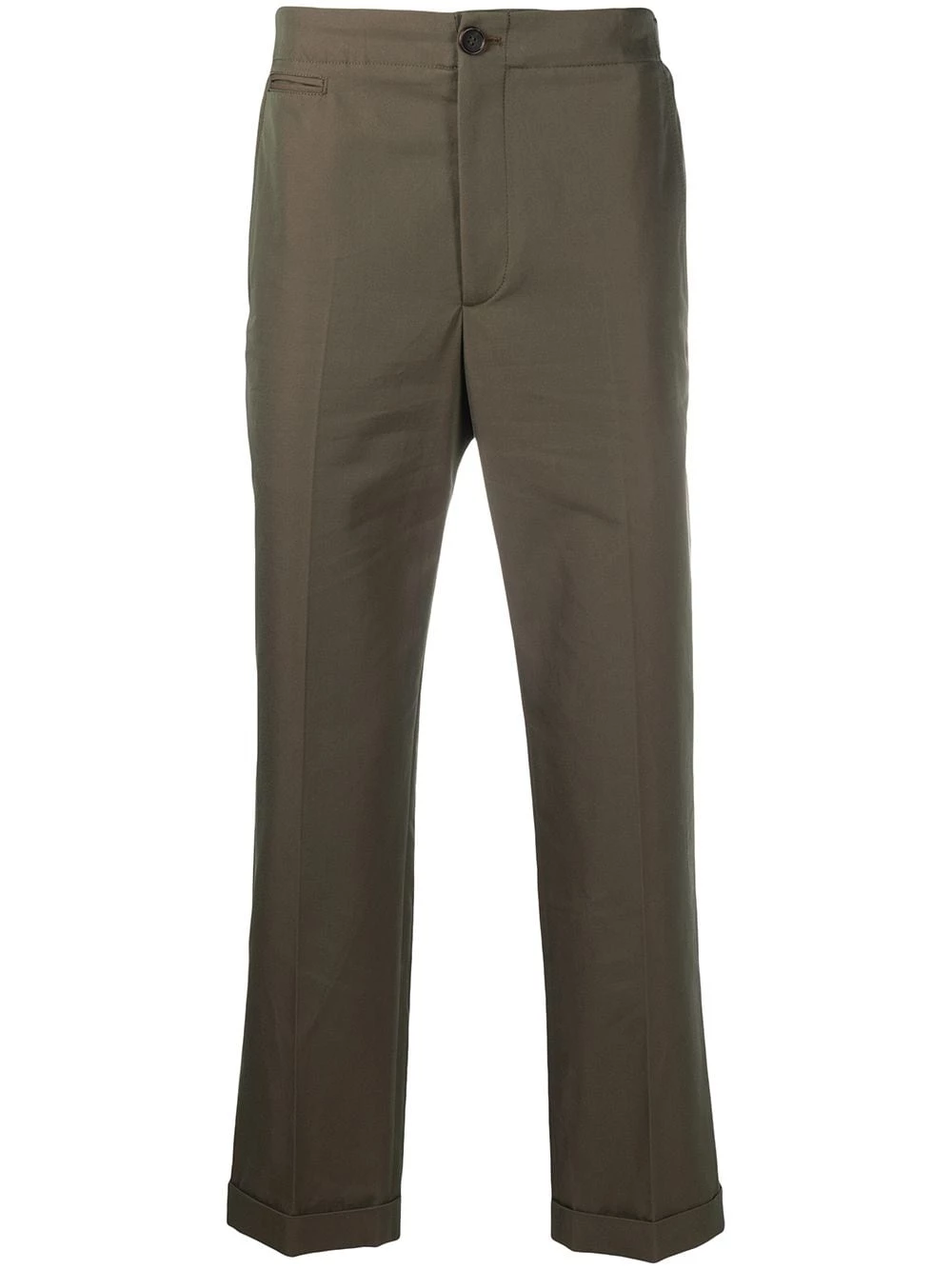 Brand new ๐ฅฐ Alexander McQueen Logo tape detail chino trousers ๐ 1 Alexander McQueen logo-tape detail chino trousers