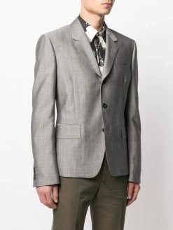 Alexander McQueen single-breasted wool jacket