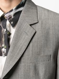 Alexander McQueen single-breasted wool jacket