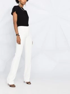 Alexander McQueen twist-detail off-shoulder T-shirt